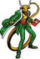 Hurt sprite from the PC-98 version of Giten Megami Tensei: Tokyo Revelation