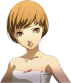 Chie's angry towel portrait