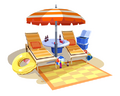 Graphic of the Rest Area