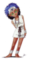 Artwork from the Super Famicom version of Shin Megami Tensei II
