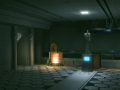 Background of the Shinjuku Cathedral of Shadows in Shin Megami Tensei: Nine