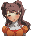 Rise's blush winter clothes portrait
