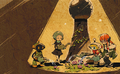 Fuuka pictured in the Persona Q2: New Cinema Labyrinth end credits