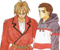 Asuka Miroku and Satoshi Miroku