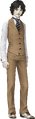 Artwork of Narumi without suit jacket from Devil Summoner: Raidou Kuzunoha vs. the Soulless Army