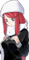Sad portrait graphic from Devil Survivor 2