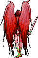 Back sprite from the PC-98 version of Giten Megami Tensei: Tokyo Revelation