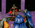 The Hero and his Friend confronting the Girl