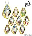 Ani-Art keychains w/glasses design