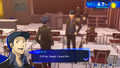The Protagonist meeting Junpei in Persona 3 Reload
