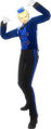Deep Blue Clothes