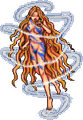 Hurt sprite of Alice in her adult form from the Windows version of Giten Megami Tensei: Tokyo Revelation