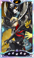 Card graphic of Ryuji Sakamoto with Captain Kidd from Persona 5: The Phantom X