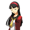 Yukiko's Summer Yaso Outfit pensive portrait