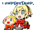 LINE Sticker EN Ribbon and Aigis