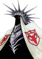 Deity Emperor artwork from Shin Megami Tensei if... Official Guidebook Kaimei-hen