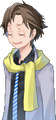 Smiling blinking portrait graphic from Devil Survivor 2