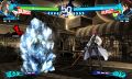 Yu Narukami afflicted with Freeze in Persona 4 Arena Ultimax