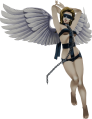 Model of Angel from Persona 3 Reload.