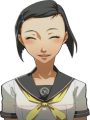 Yumi's smiling blush summer uniform portrait
