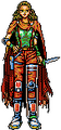 Sprite of a Pentagramma soldier from Giten Megami Tensei: Tokyo Revelation (PC-98)