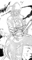 Illustration of masked Flynn in Shin Megami Tensei IV: Prayers