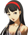 Yukiko's shocked swimsuit portrait