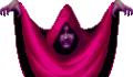 Red Phantom's portrait sprite from the Mega-CD version of Shin Megami Tensei