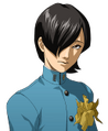 Sad portrait from the PlayStation Portable version of Persona 2: Eternal Punishment