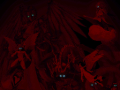 Textless top screen of the title screen