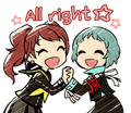LINE Sticker EN Rise and Fuuka