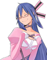 Smiling portrait graphic from Devil Survivor: Overclocked