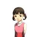 Nanako's Winter Clothes pensive portrait