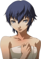 Naoto's neutral towel portrait