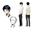 Model sheet for Persona 5