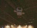 The Jack Frost balloon hung above the Atlus booth