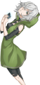 Artwork of Xana summoning with her smart phone