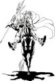 Artwork from Giten Megami Tensei: Tokyo Revelation's artbook