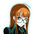 Futaba Sakura (Phantom Thief Attire, No Mask) Surprised Portrait