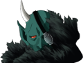 Portrait graphic from the Nintendo 3DS version of Devil Summoner: Soul Hackers