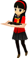 Model with cookies