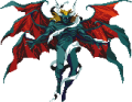 Sprite of Lucifer as an enemy from Shin Megami Tensei II