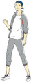 Gekkou Jersey Concept Artwork for Persona 3: Dancing in Moonlight