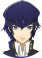 Naoto character artwork from Persona 4 The Golden Animation.