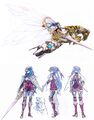 Concept art of Caeda