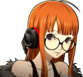 Futaba Sakura (Winter Casual) Smiling Portrait