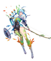 Eleonora: Shooting Starlet damaged artwork