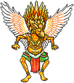 Hurt sprite of Garuda