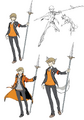 Concept artwork from Persona 4 Arena Ultimax