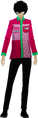 Model of Ren Amamiya in the Triple Seven uniform from Persona 5